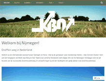 Tablet Screenshot of klimbijnijmegen.com